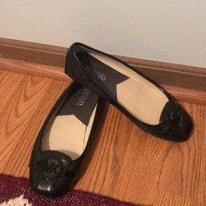 Michael Kors Black Flats